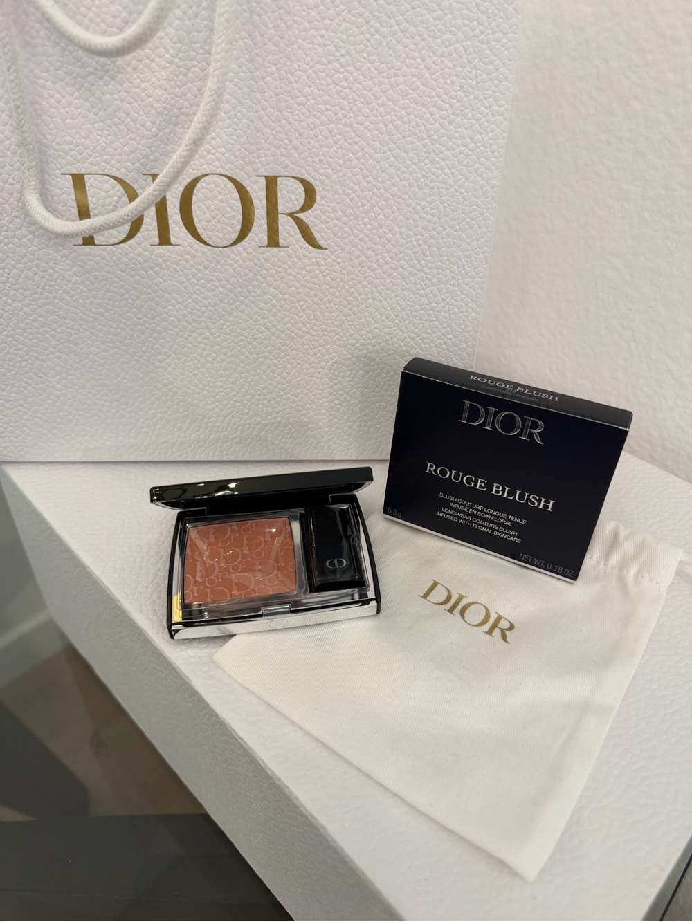 Dior Rouge Blush 748 Candyfloss Shimmer (Spring 2026) NIB